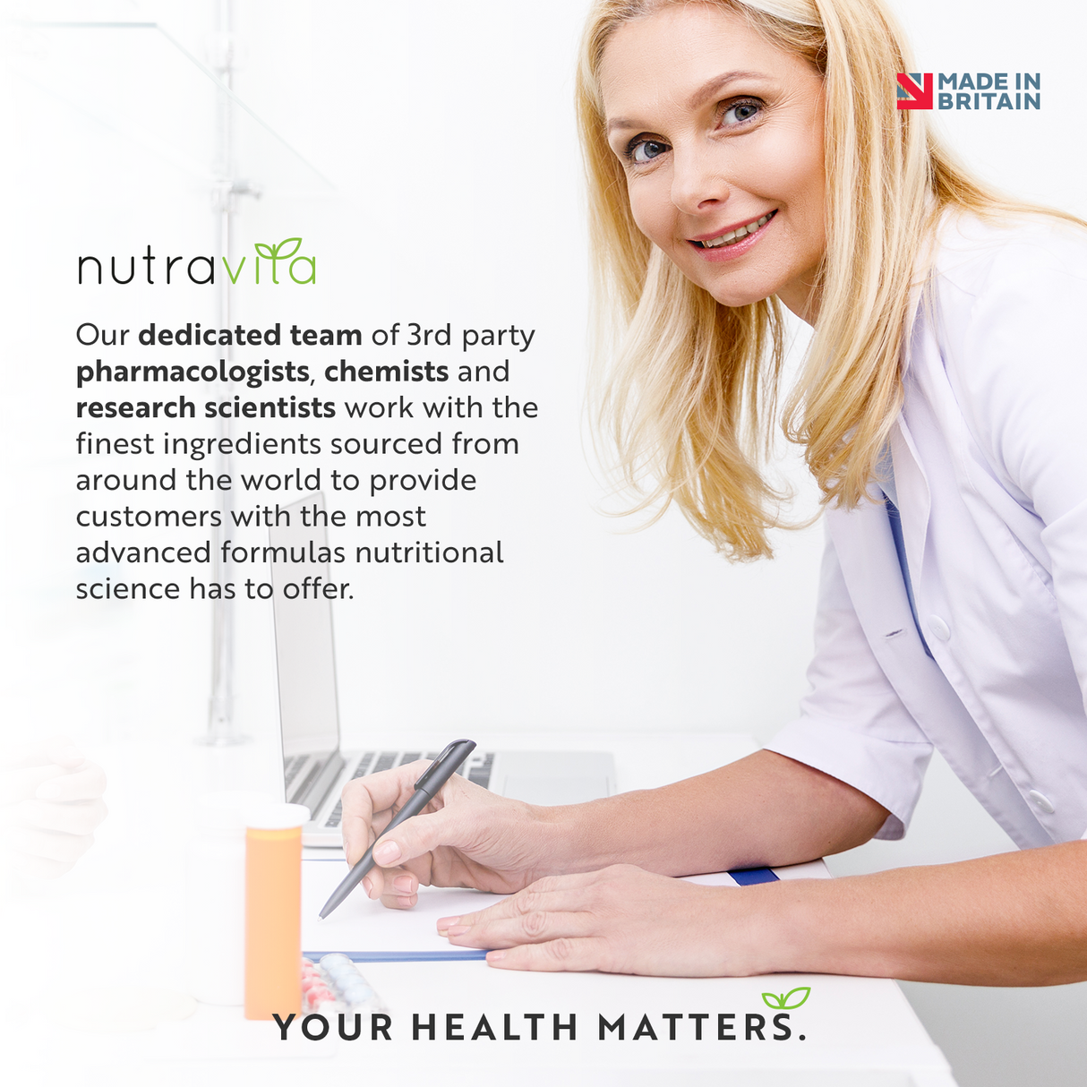 Apple Cider Vinegar 1000 mg /180 capsules, 90 doses/ Nutravita - Nutra Best Europe