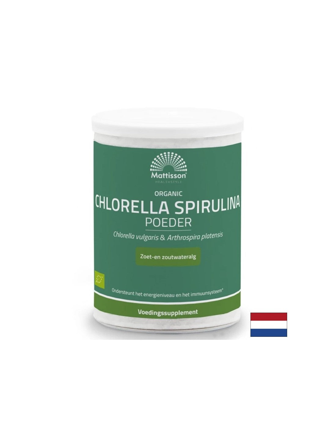 Immunitás, szuper antioxidáns - Chlorella + Spirulina BIO, 125 g por
