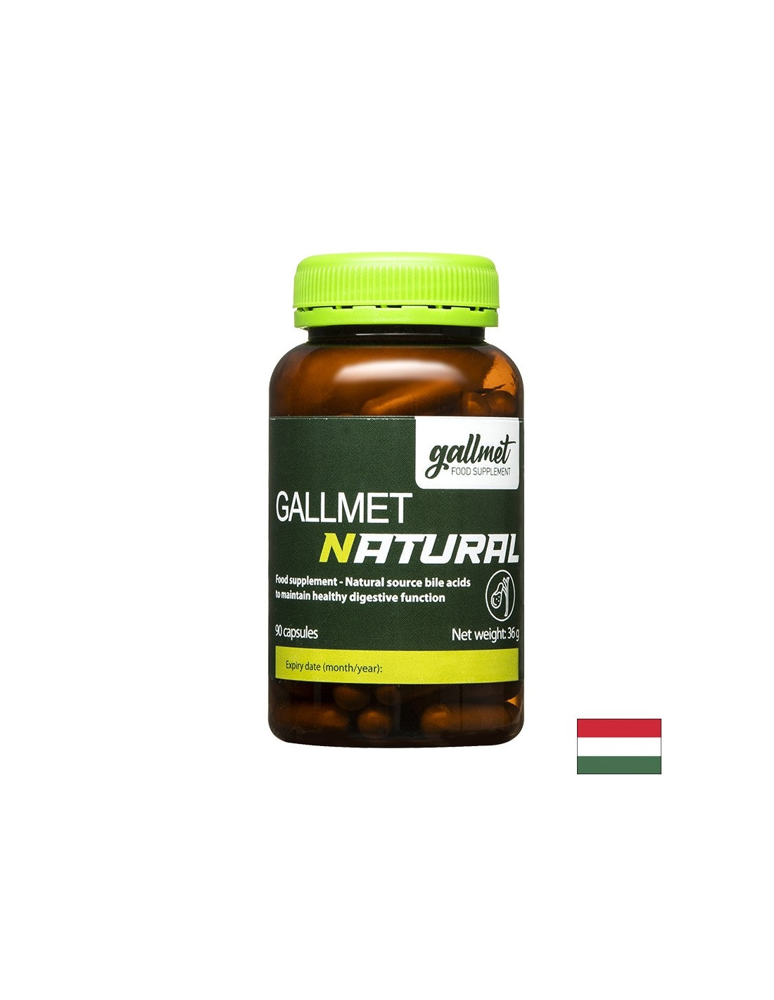 Emésztés - Ökörepe 125 mg, 90 kapszula GALLMED