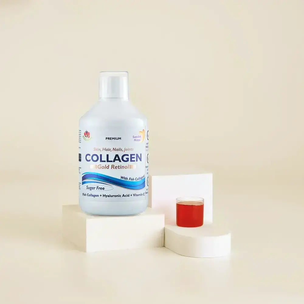 Halkollagén 12500 mg Arany Retinol 500ml <tc>Swedish Nutra</tc>