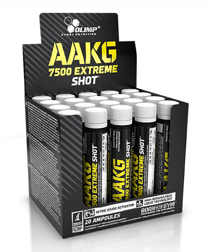 AAKG 7500 Extreme Shot - 9 x 25 ml - Nutra Best Europe