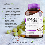 Quercetin Complex with Bromelain 120 VCaps. Nutravita - Nutra Best Europe