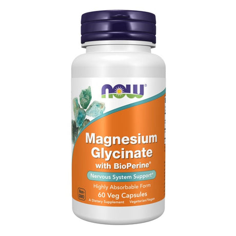 Magnesium Glycinate with BioPerine® - 60 capsules - Nutra Best Europe