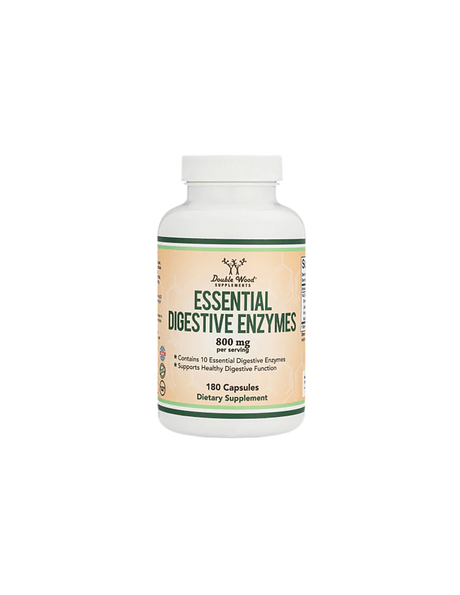 Essential digestive enzymes - Digestive enzymes, 180 capsules Double Wood - Nutra Best Europe