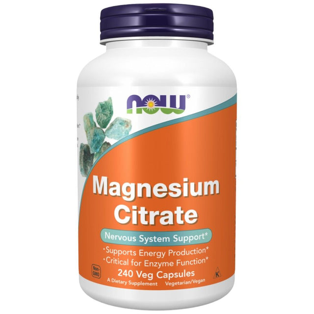 Magnesium Citrate 400 mg - 240 capsules - Nutra Best Europe