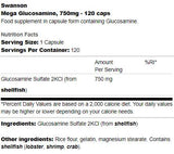 Mega Glucosamine 750 mg 120 capsules - Nutra Best Europe