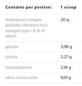 Collagen Hydrolyzed Peptides | Type I & III - 600 grams - Nutra Best Europe