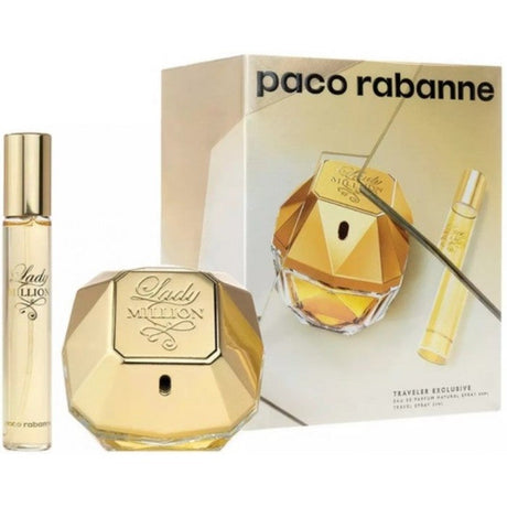 Set for women Paco Rabanne Lady Million - Eau de Parfum 80 ml + 20 ml - Nutra Best Europe