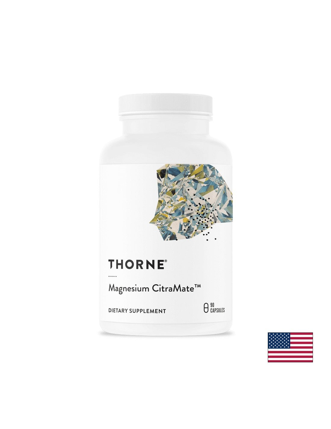Szív- és izomegészség - Magnézium (citrát/malát), 135 mg x 90 kapszula <tc>Thorne</tc>