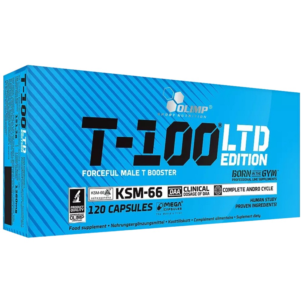 T-100 LTD EDITION 120 capsules - Nutra Best Europe