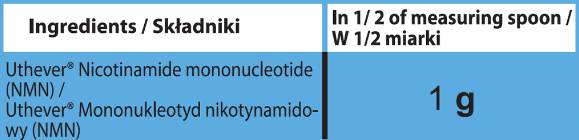 NMN Powder | NAD Booster with Uthever®︎ 15 grams - Nutra Best Europe