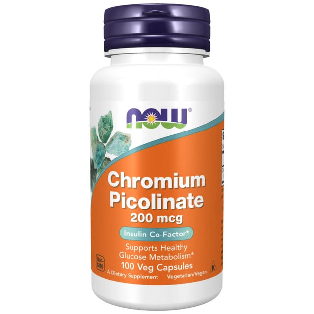 Chromium Picolinate 200 mcg - 100 capsules - Nutra Best Europe