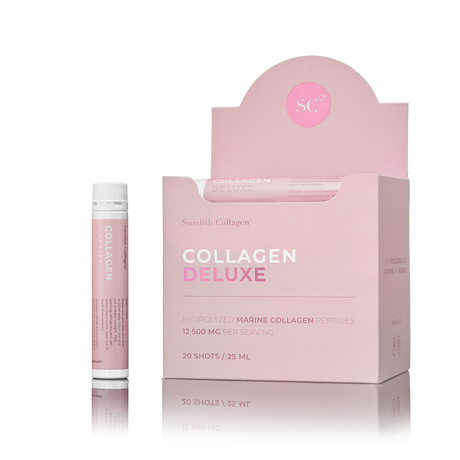 Fish Collagen Deluxe® 12,500 mg with hyaluronic acid 75 mg 20 x 25ml - Nutra Best Europe