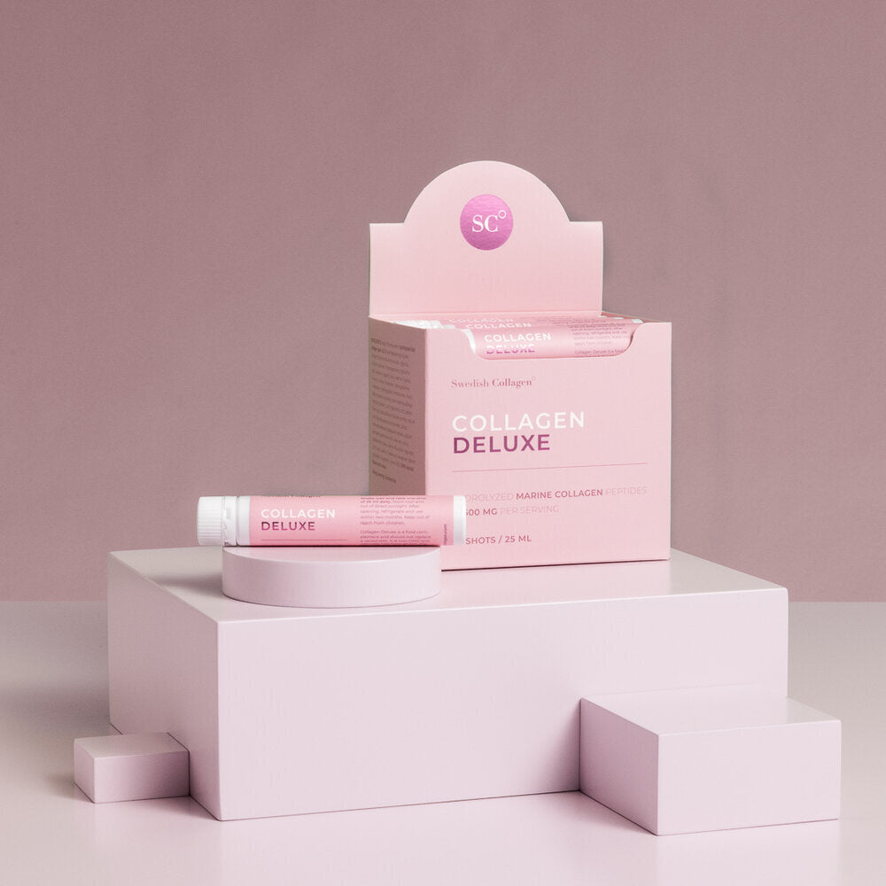 Fish Collagen Deluxe® 12,500 mg with hyaluronic acid 75 mg 20 x 25ml - Nutra Best Europe