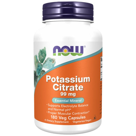 Potassium Citrate 99 mg - 180 capsules - Nutra Best Europe