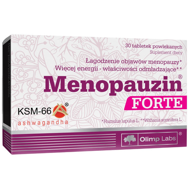 Menopauzin Forte 30 Tablets - Nutra Best Europe