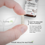 Magnesium 220 mg (two-component) - 180 capsules - Nutra Best Europe