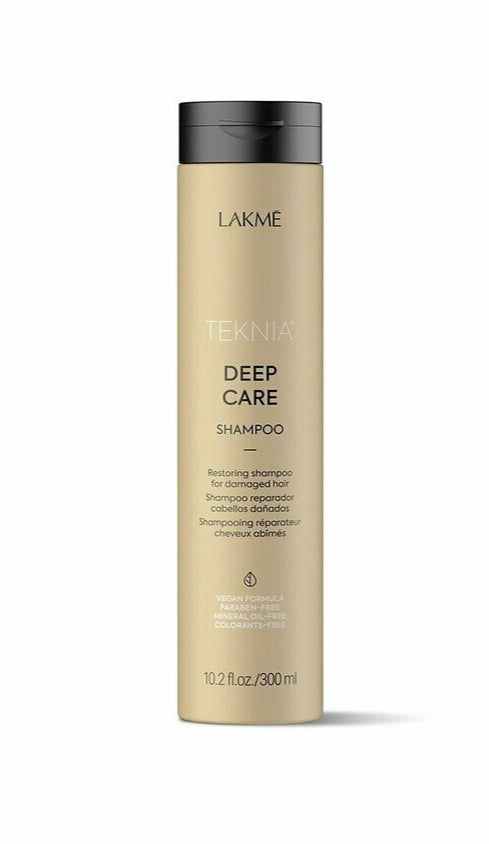 LAKME TEKNIA Deep Care Shampoo Repairing and Nourishing Shampoo 300 ml - Nutra Best Europe