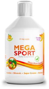 Mega Sport - vitaminok + ásványi anyagok + kollagén 1497 mg /500 ml/