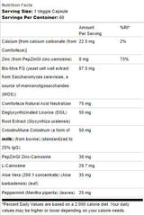 Stomach Defense Essentials | With PepZinGI and Comforteze 60 capsules - Nutra Best Europe