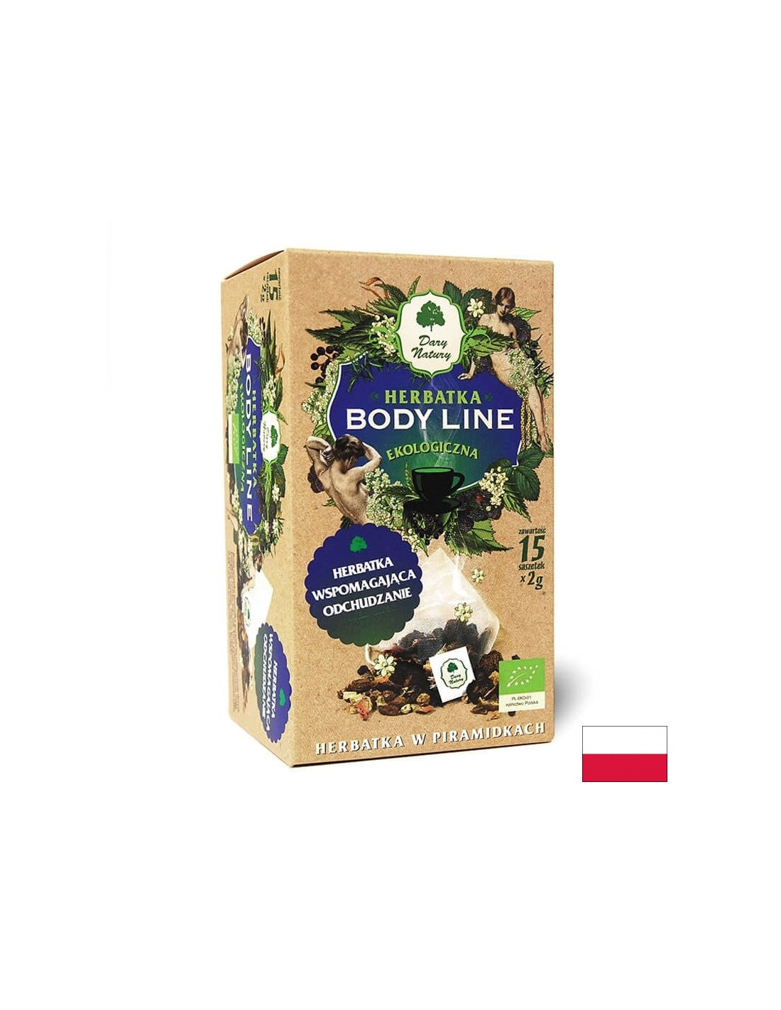 Bio karcsúsító tea, 15 csomag