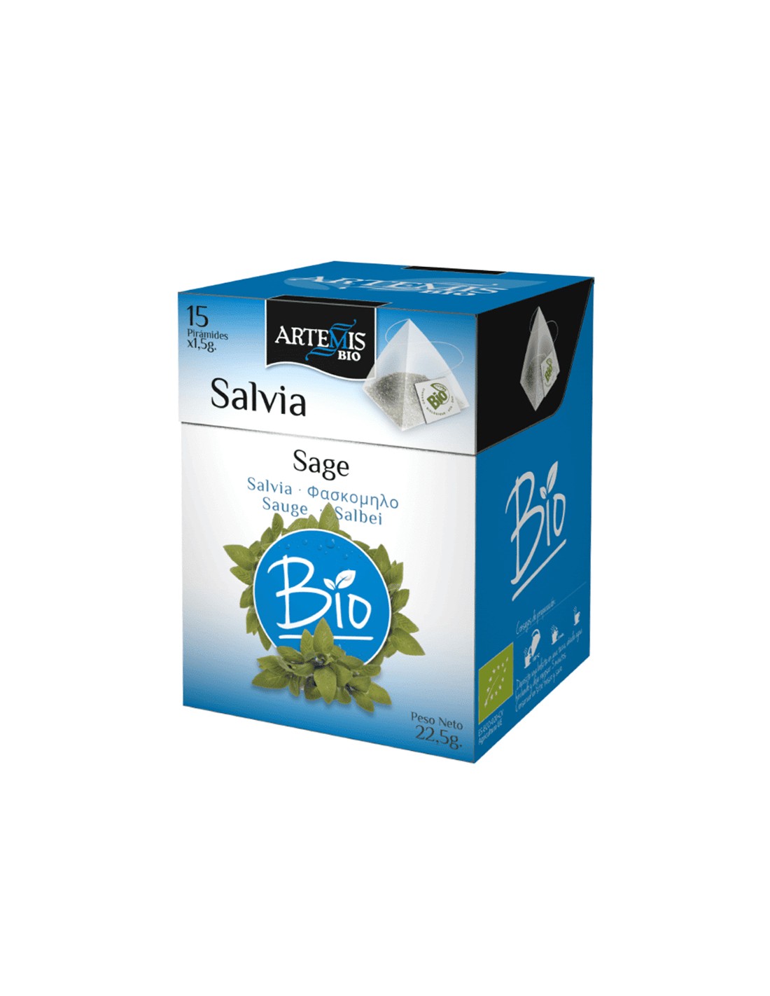 Zsálya tea, 15 filteres zacskó