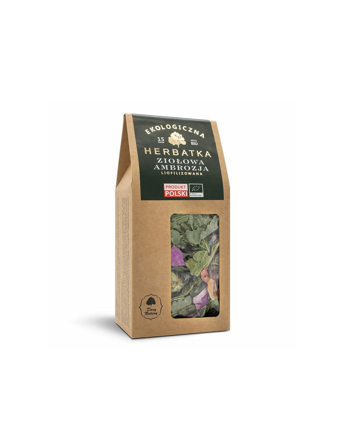 Ambrosia Bio liofilizált gyógytea, 15 g <tc>Dary Natury</tc>
