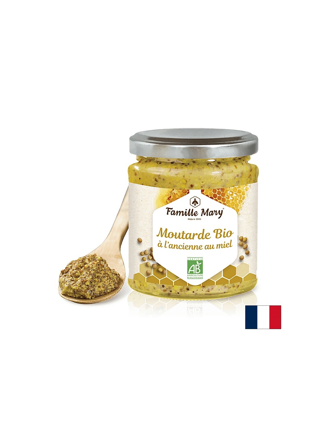 Bio mustár mézzel, 150 g
