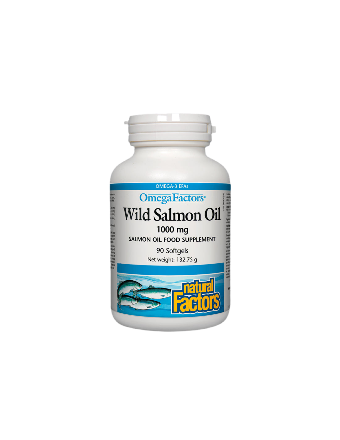 Wild Pacific Salmon Oil - 90 Softgels - Nutra Best Europe