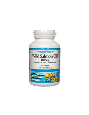 Wild Pacific Salmon Oil - 90 Softgels - Nutra Best Europe