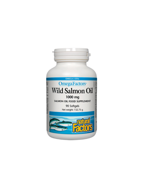 Wild Pacific Salmon Oil - 90 Softgels - Nutra Best Europe