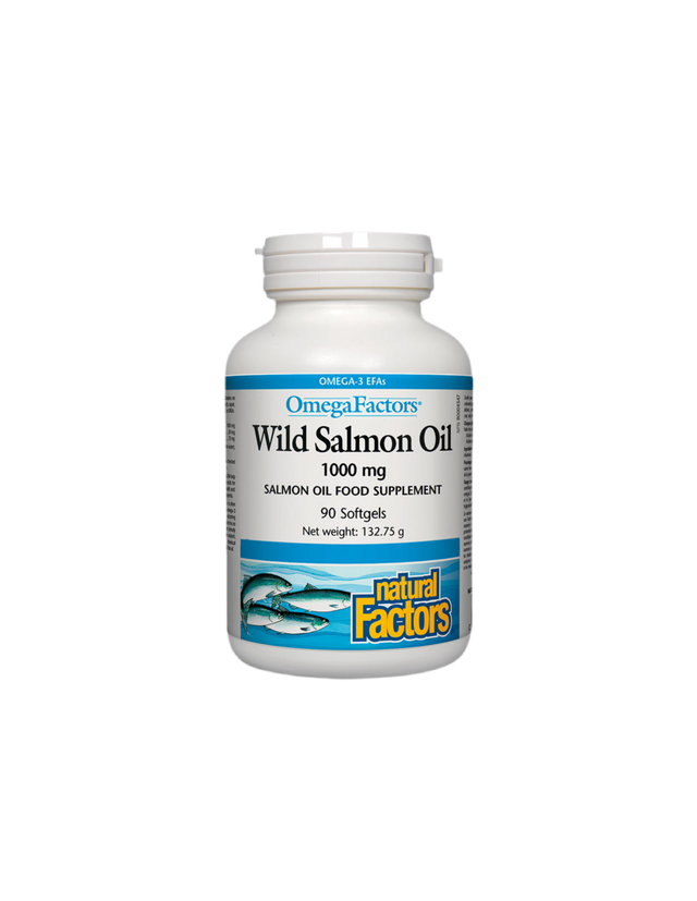 Wild Pacific Salmon Oil - 90 Softgels - Nutra Best Europe