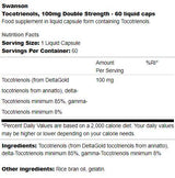 Double Strength Tocotrienols 100 mg 60 Gel capsules - Nutra Best Europe