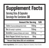 Liver Reset | with TUDCA and NAC 90 capsules - Nutra Best Europe