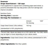 Grape Seed Extract 50 mg 120 capsules - Nutra Best Europe