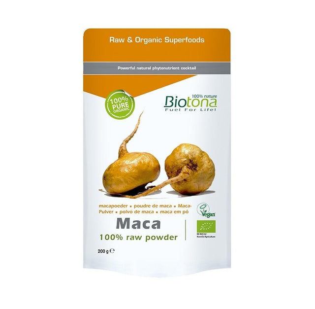 Biotona organic maca 200 g - Nutra Best Europe