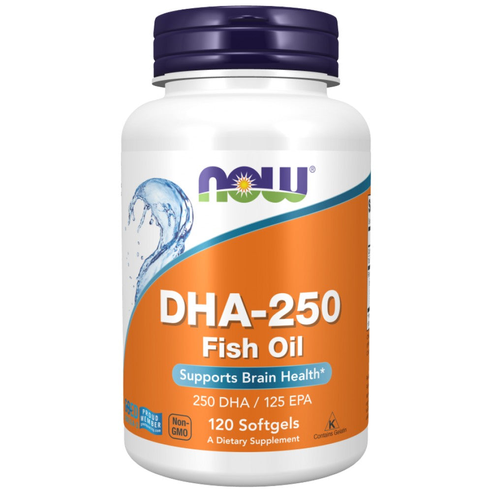 DHA - 250 - 120 Gel capsules - Nutra Best Europe