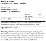 CoEnzyme Q-10 200 mg - 30 capsules - Nutra Best Europe