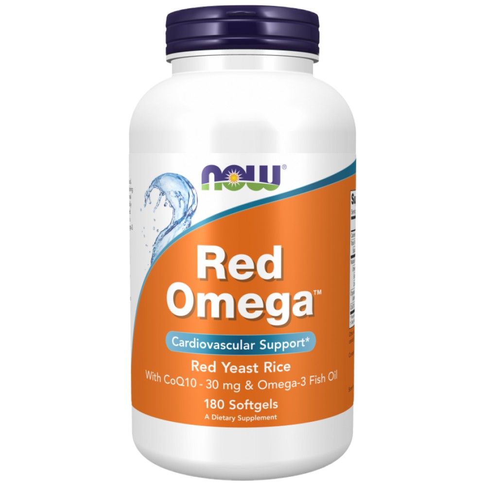 Red Omega™ | Red Yeast Rice - 180 Softgels - Nutra Best Europe