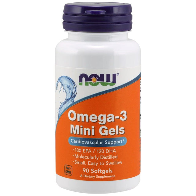 Omega-3 Mini Gels - 90 Gel Capsules - Nutra Best Europe