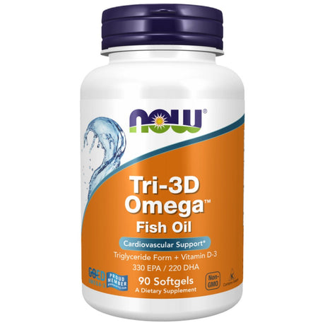 Tri-3D Omega - 90 Softgels - Nutra Best Europe