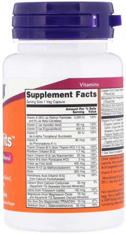 Daily Vits Multi - 120 capsules - Nutra Best Europe