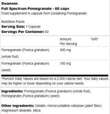 Full Spectrum Pomegranate Whole Fruit and Seed 60 capsules - Nutra Best Europe