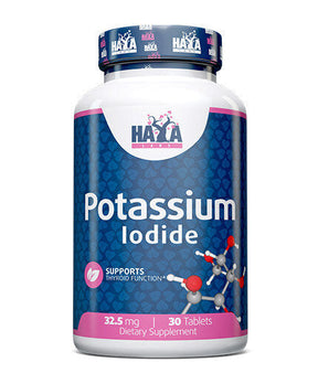 Potassium Iodide 32.5mg. / 30 Tabs. - Nutra Best Europe