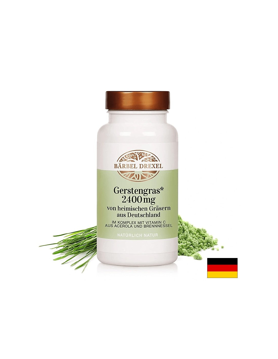 Árpafű, csalán & C-vitamin - Energia, immunitás, méregtelenítés, 180 tabletta