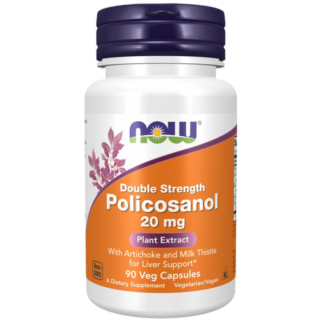Policosanol 20 mg / Double Strength - 90 capsules - Nutra Best Europe