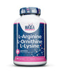 L-Arginine / L-Ornithine / L-Lysine / 100 Caps. - Nutra Best Europe