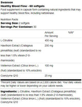 Healthy Blood Flow 60 Gel capsules - Nutra Best Europe