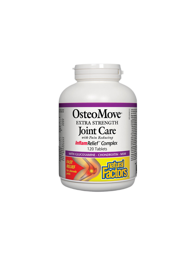OsteoMove Extra Strength Joint Care 1431 mg - 120 Tablets - Nutra Best Europe