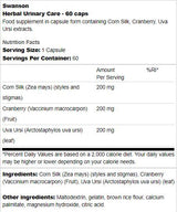 Herbal Urinary Care 60 capsules - Nutra Best Europe